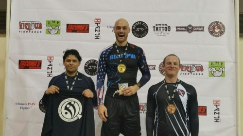 Fernando taking 2nd in No Gi in the Revolution Tournament on March 6th, 2016