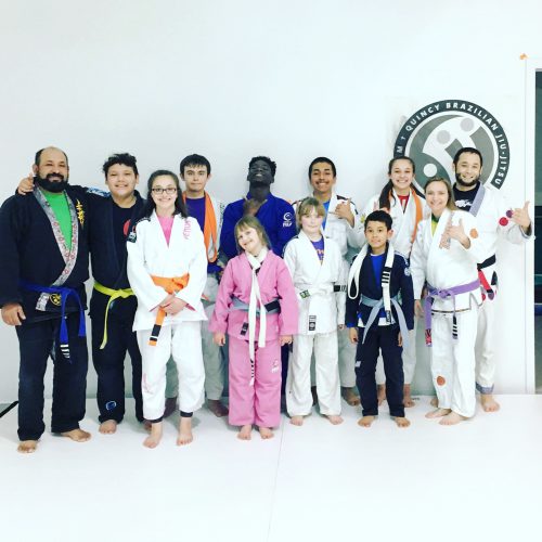 Congratulations to Trytan, Tejah, Ethan, Alexis, Mykenzi, Alyssa, Junior, Seth and Jaselyn on their promotions from Quincy Brazilian Jiu-Jitsu