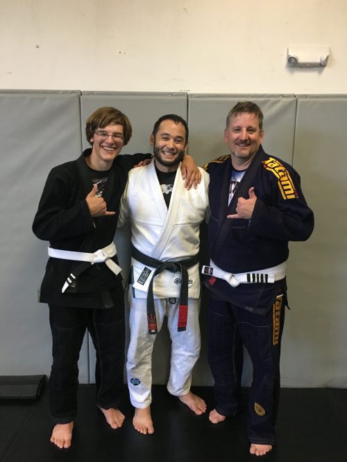 Congratulations to Hirem and Steve Earning Stripes from Quincy Brazilian Jiu-Jitsu